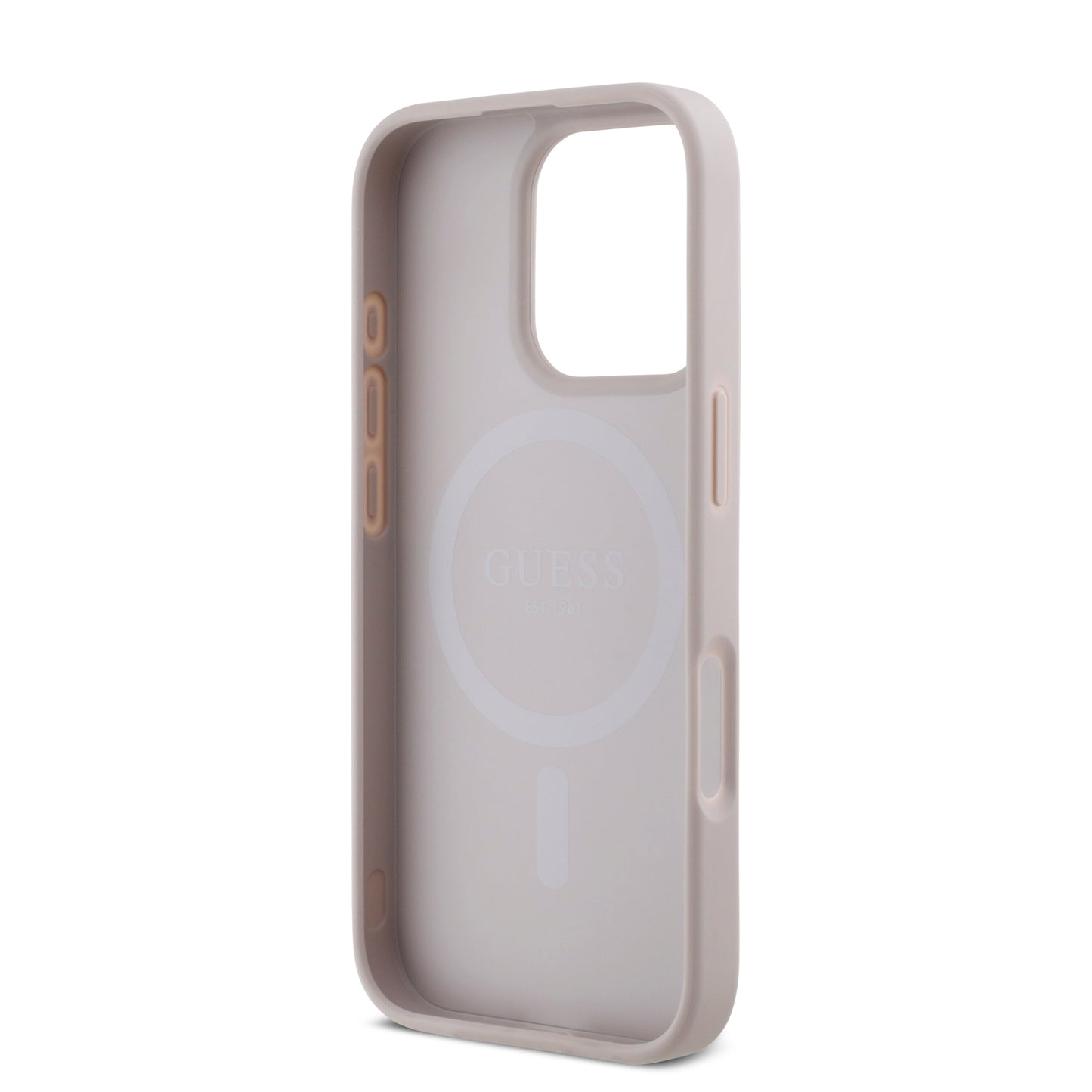 Funda Guess 4G Logo para iPhone 16 Pro – Rosa | Case Original y Elegante