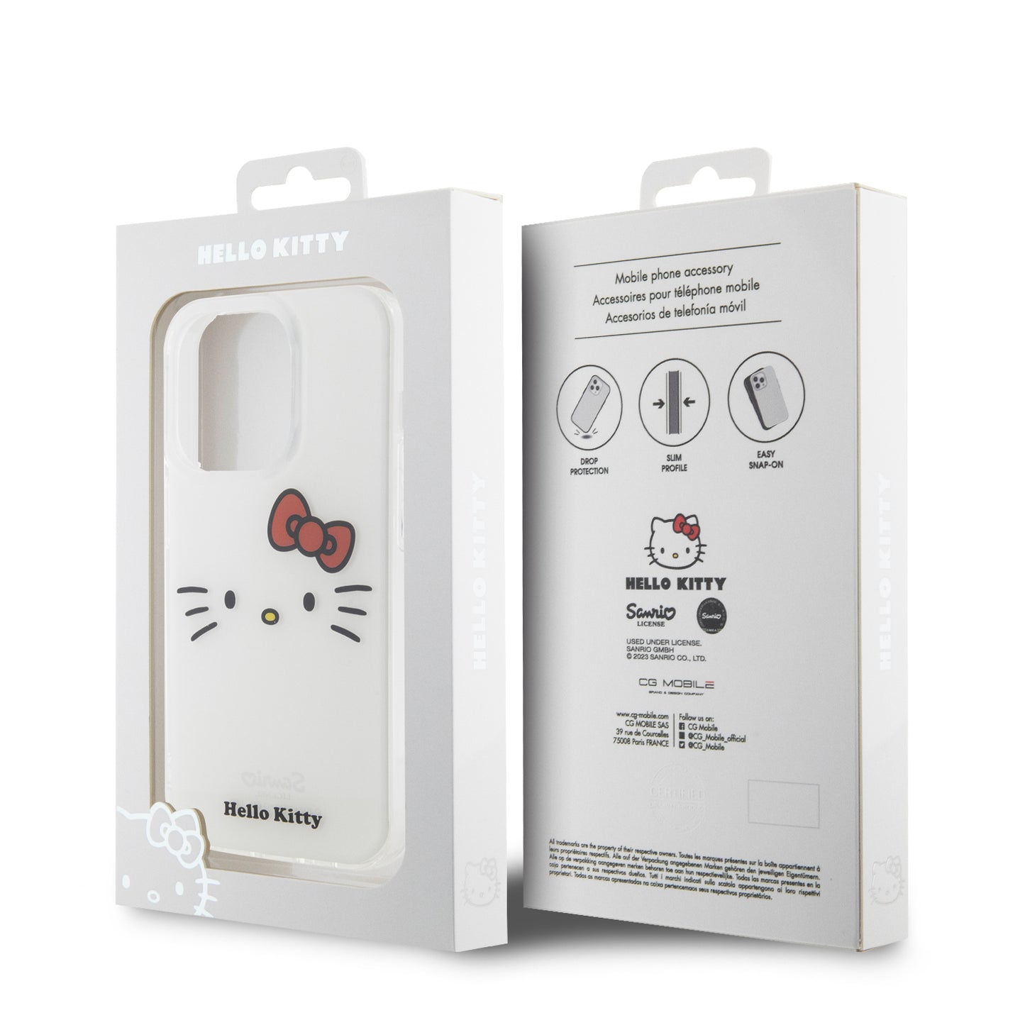 Case Hello Kitty TPU iPhone 15 Pro