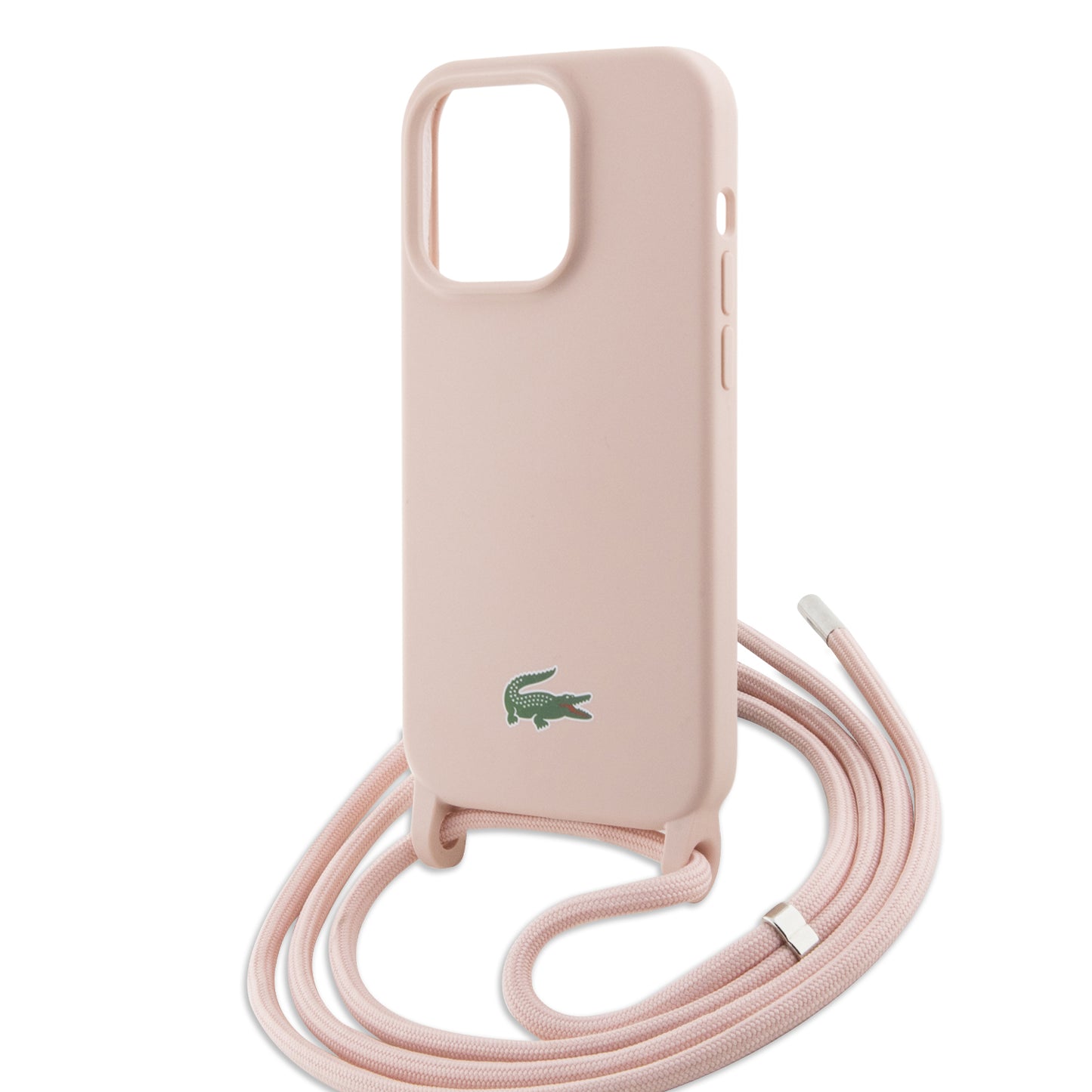 Case Lacoste Logo Impreso con Correa iPhone 15 Pro Max