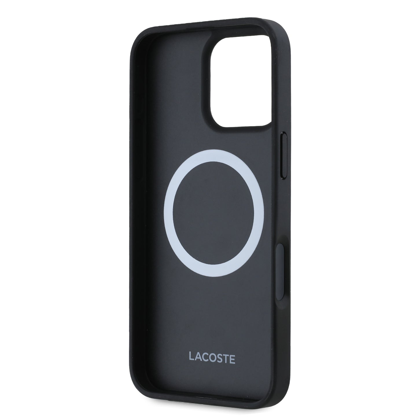 Case Lacoste Monograma iPhone 16 Pro Max Azul | Estilo y Protección Premium