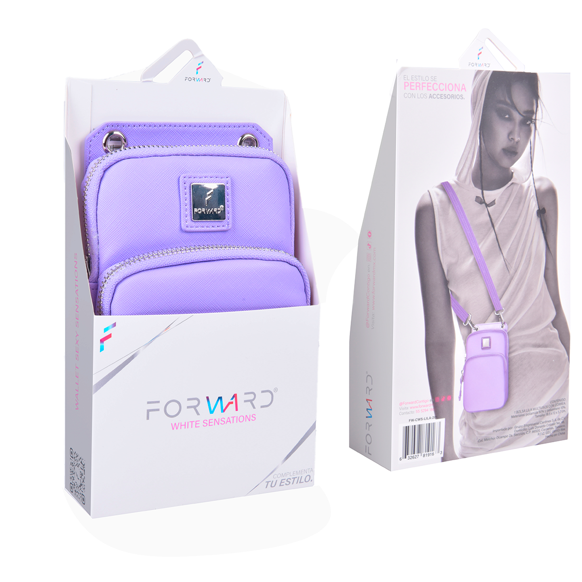 Cartera Forward Safiano Lila – Wallet para Mujer Elegante y Resistente