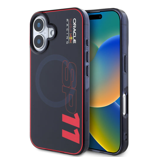 Case Colección RedBull MagSafe para iPhone 16 - Negro