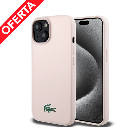 Case Lacoste Logo Tradicional con Magsafe iPhone 15