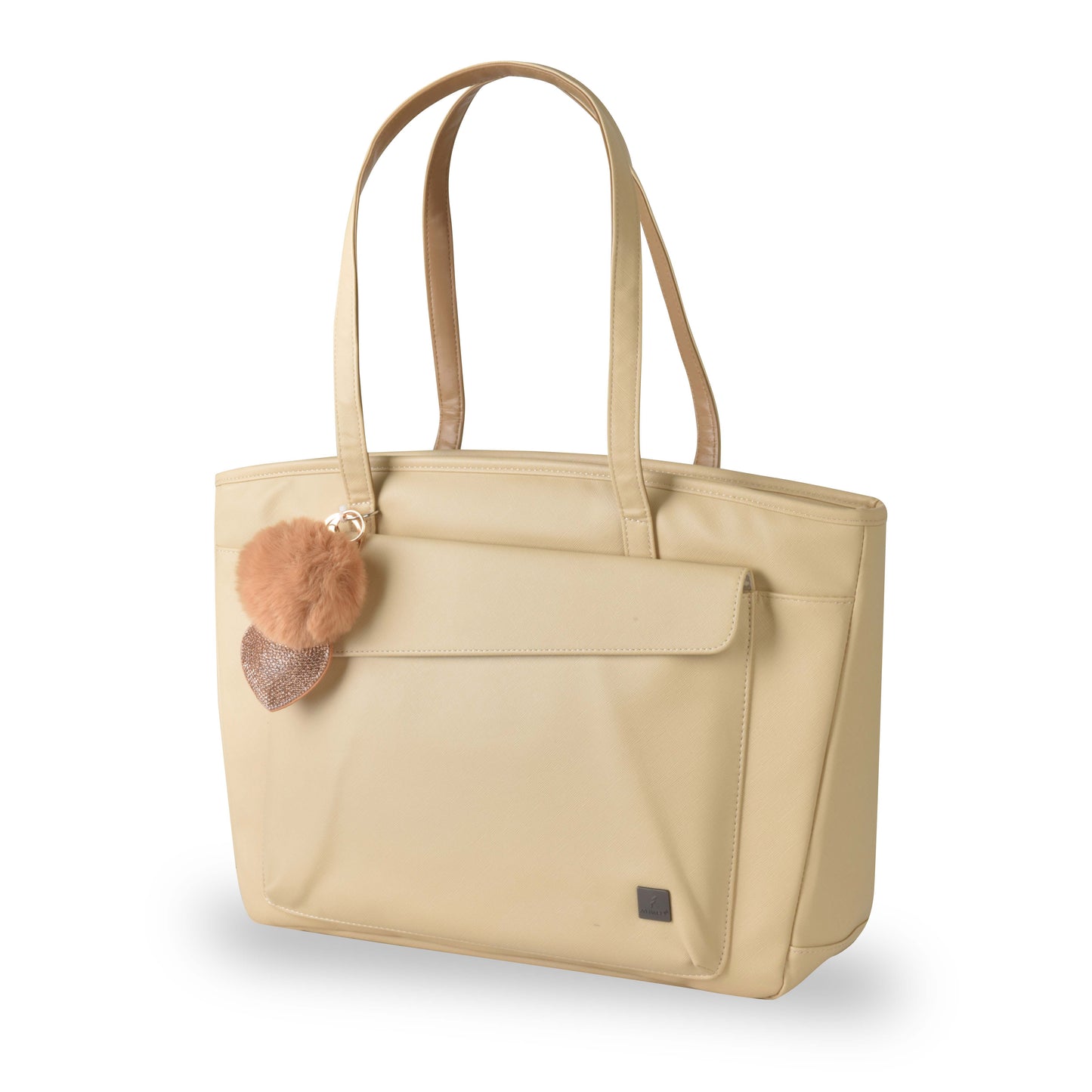 Bolsa Forward Tote para Laptop 15.6” Beige – Elegante y Versátil