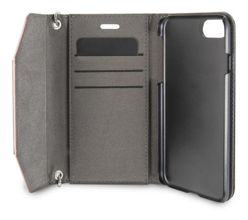 Case/Funda Karl Cartera Kocktail Rosa iPhone SE 2022, 6, 7 y 8