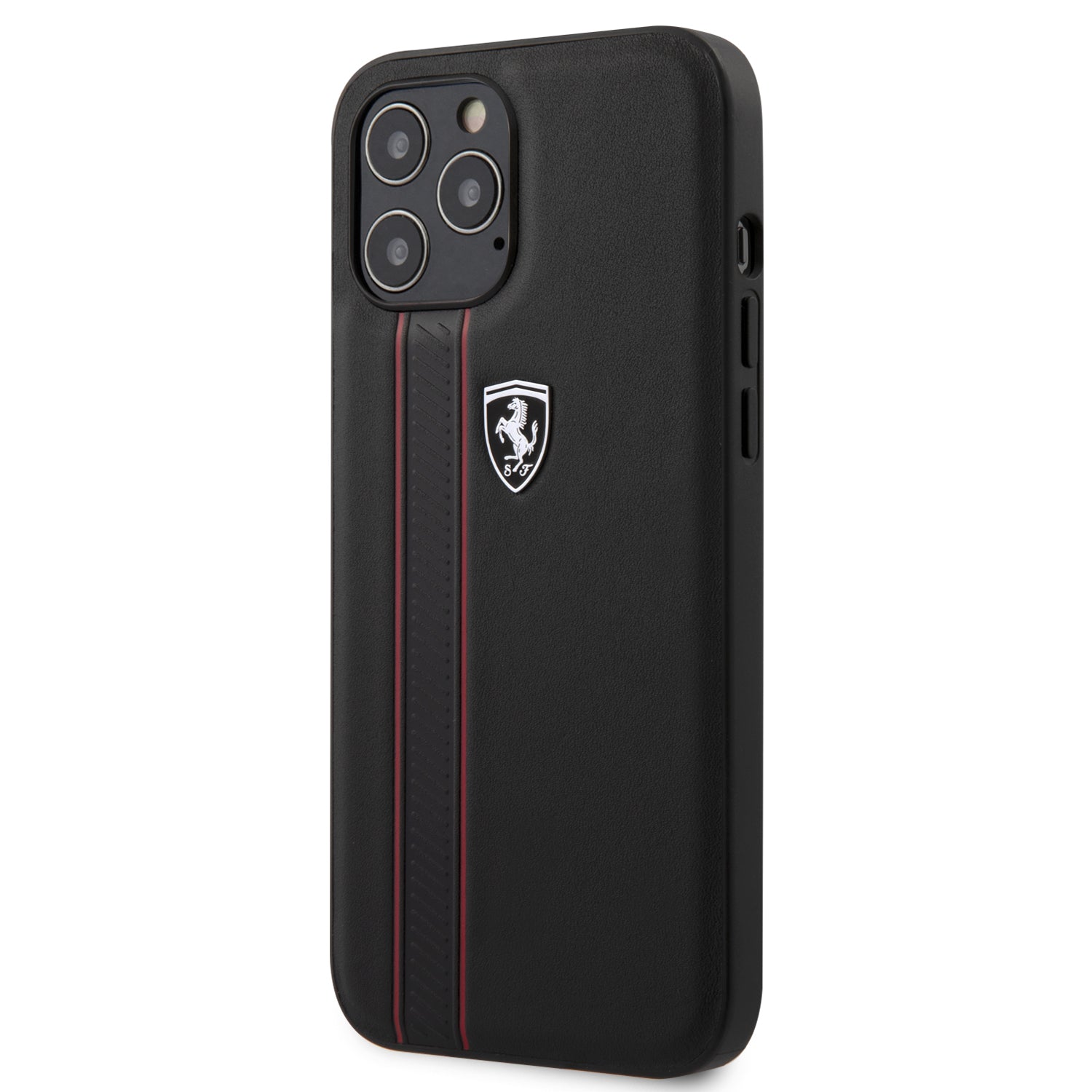 Coque IPhone 12 Officielle Ferrari - Coloris Gris - Modèle Dur - Neuf Sous Blister