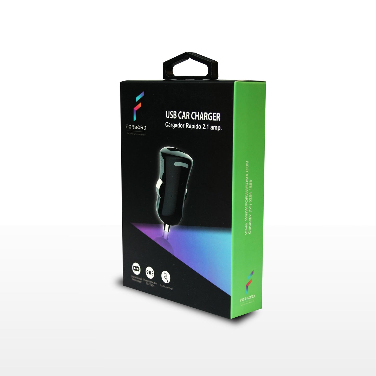 Cargador Forward para Auto de 2.1 Amp