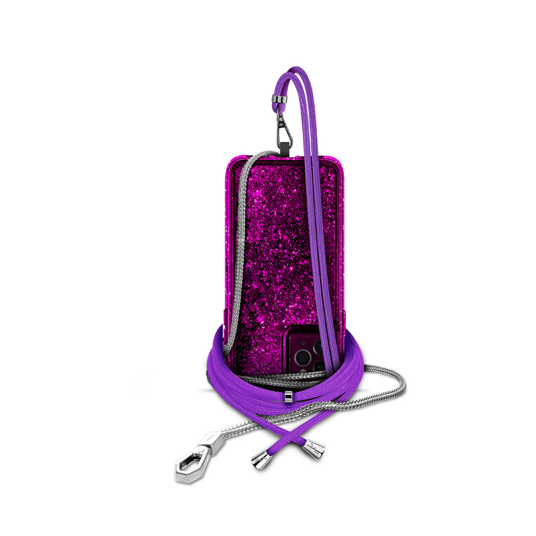 Colgante Forward para Celular Morado para Mujer - Elegancia y Estilo en tus Manos
