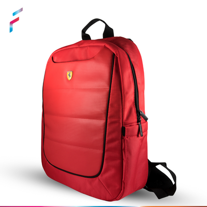 Mochila Ferrari de Fibra de Carbono 15" - Elegancia y Durabilidad