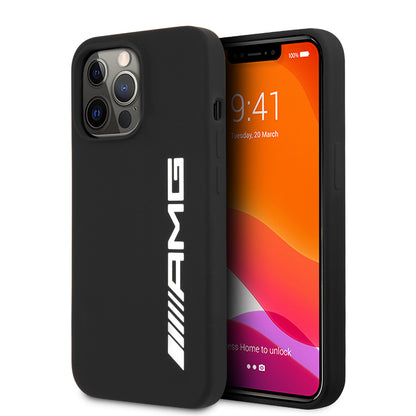 Funda AMG de Silicón con Logo Impreso para iPhone 13 | Case Original Mercedes-Benz