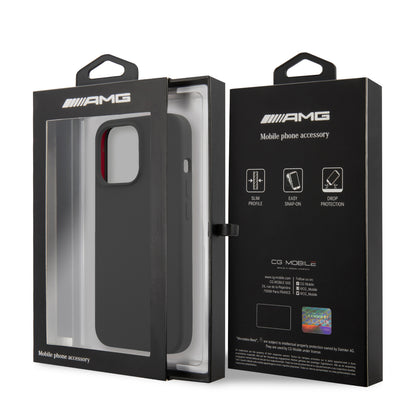 Funda AMG de Silicón para iPhone 13 Pro Max - Gris | Case Original Mercedes-Benz