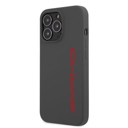 Funda AMG de Silicón para iPhone 13 Pro Max - Gris | Case Original Mercedes-Benz