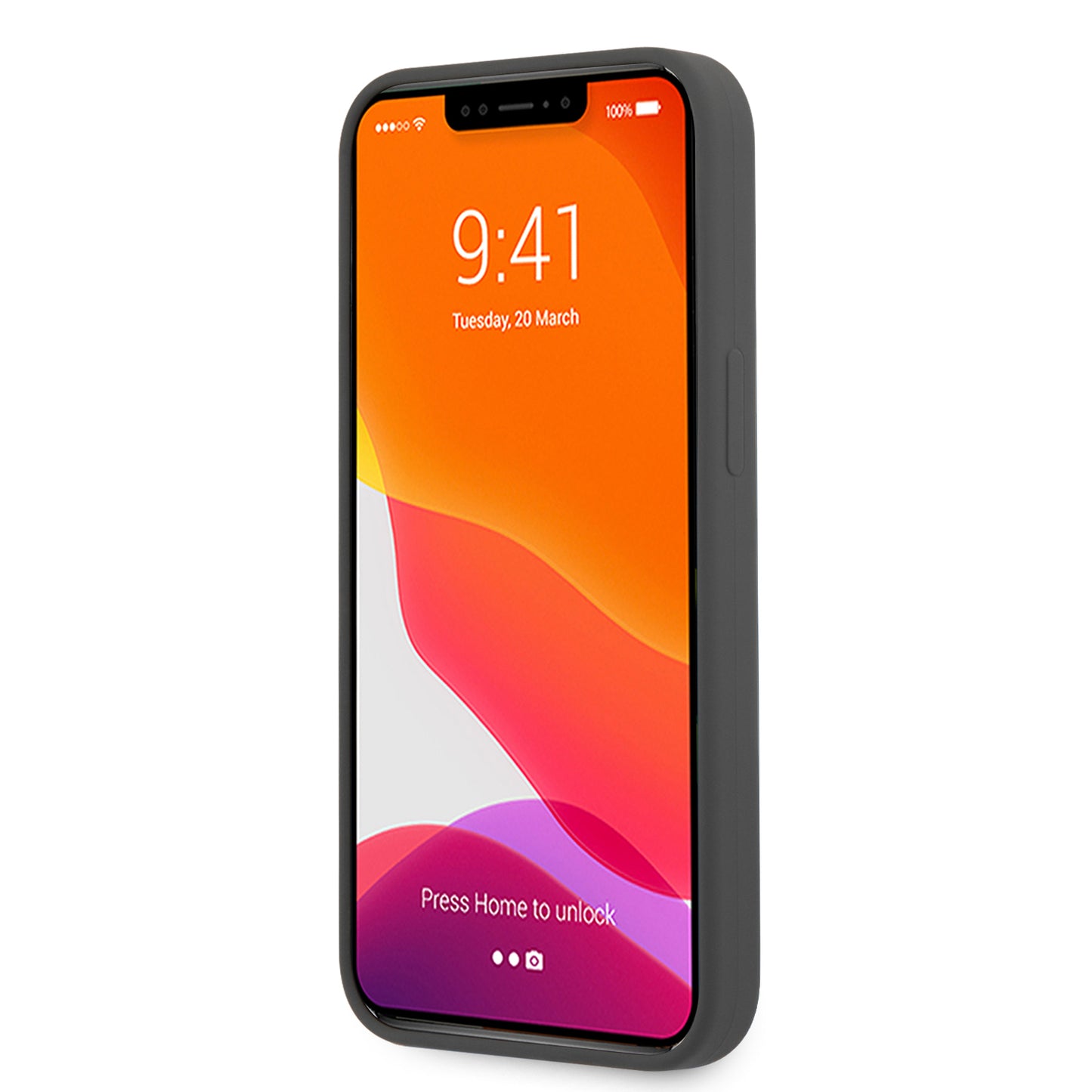 Funda AMG de Silicón para iPhone 13 Pro Max - Gris | Case Original Mercedes-Benz