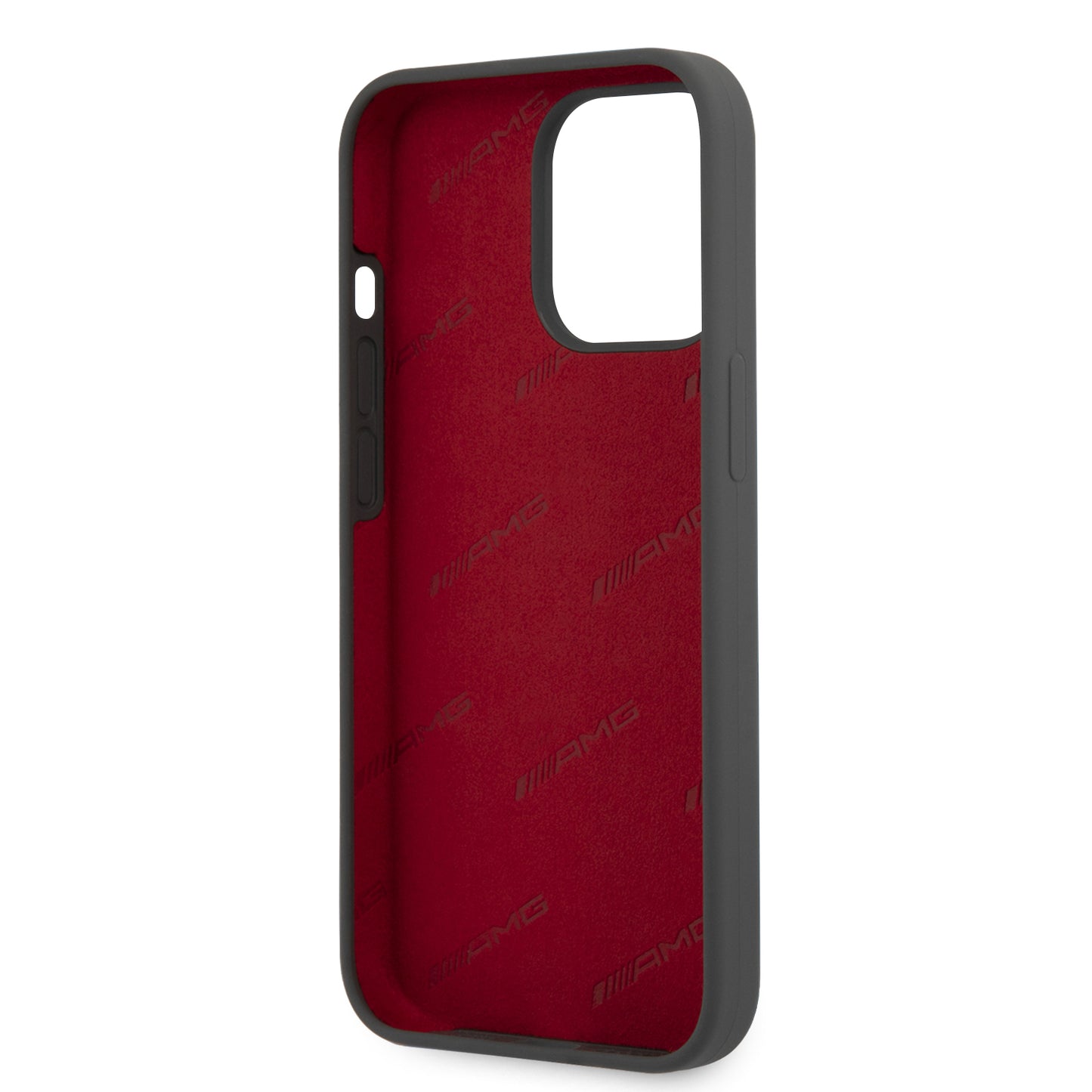 Funda AMG de Silicón para iPhone 13 Pro Max - Gris | Case Original Mercedes-Benz