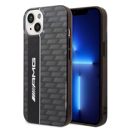 Funda AMG de Fibra de Carbono para iPhone 14 Plus - Negro | Case Original