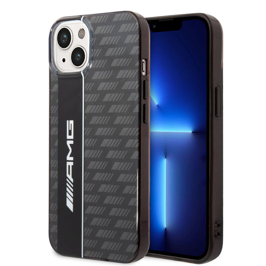 Funda AMG de Fibra de Carbono para iPhone 14 Plus - Negro | Case Original