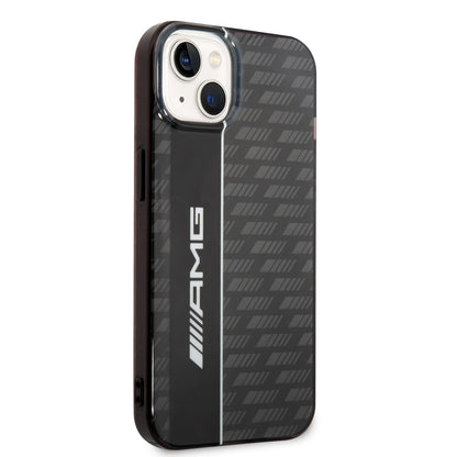 Funda AMG de Fibra de Carbono para iPhone 14 Plus - Negro | Case Original