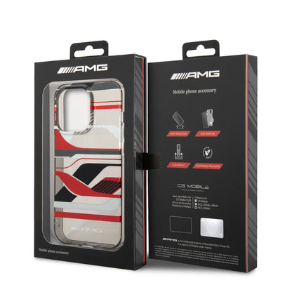 Funda AMG con Gráficos Deportivos para iPhone 14 Pro Max - Negro | Case Original