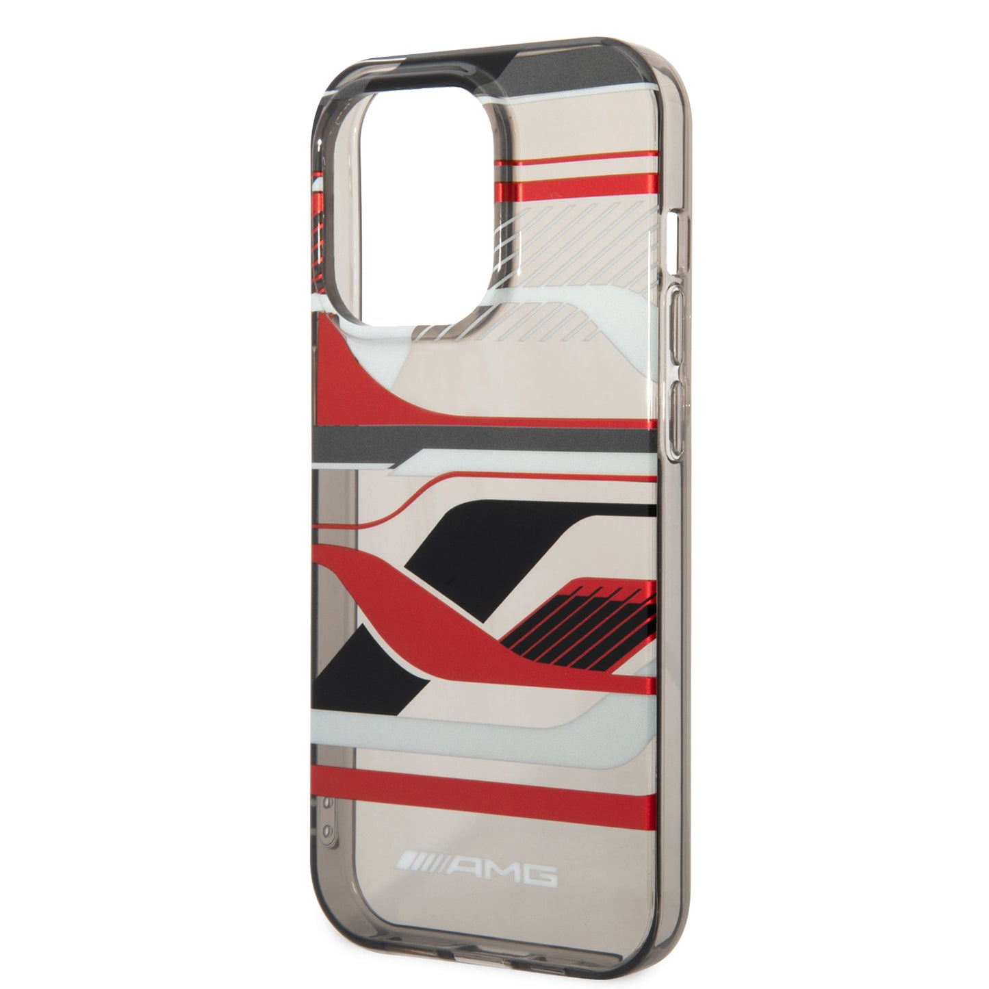 Funda AMG con Gráficos Deportivos para iPhone 14 Pro Max - Negro | Case Original