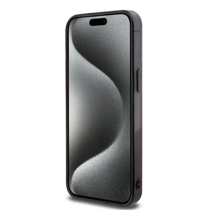 Funda AMG de Lujo para iPhone 15 Pro Max Roja - Patrón de Cuadros | Case Original