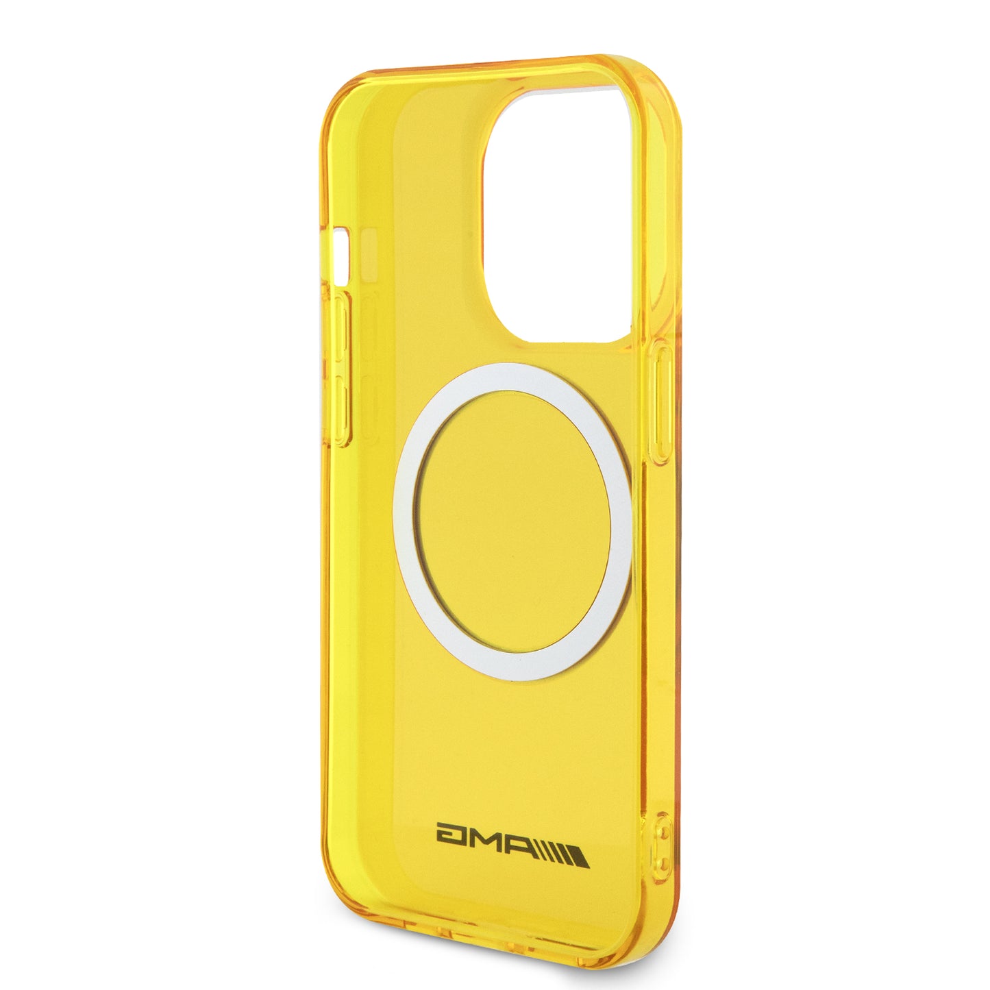 Funda AMG MagSafe para iPhone 15 Pro Amarillo - Case Original de Lujo
