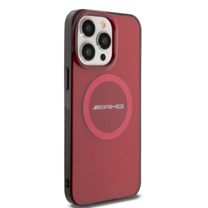 Funda AMG MagSafe para iPhone 15 Pro Max - Rojo Deportivo | Case Original de Lujo