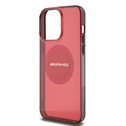 Funda AMG MagSafe para iPhone 15 Pro Max - Rojo Deportivo | Case Original de Lujo