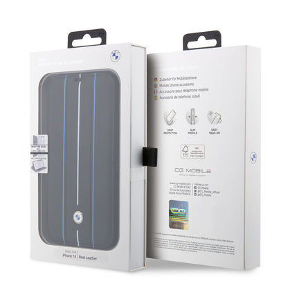 Funda BMW Diseño Pista para iPhone 14 - Negro | Case Original de Lujo