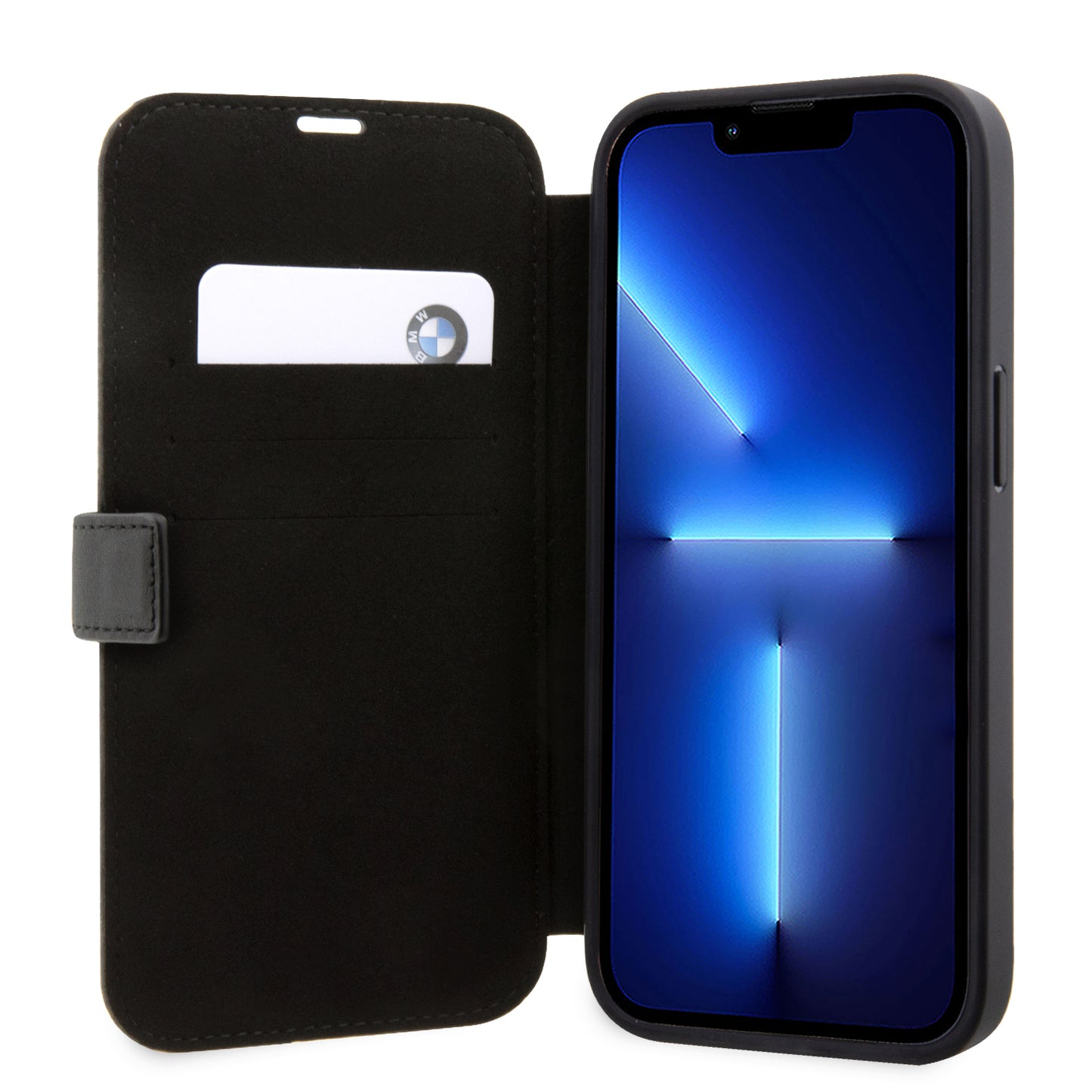 Funda BMW Diseño Pista para iPhone 14 - Negro | Case Original de Lujo