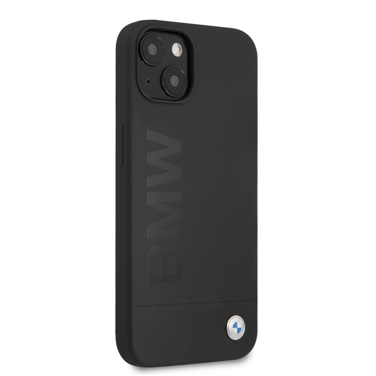 Funda BMW de Silicón con Grabado Premium para iPhone 13 - Negro | Case Original
