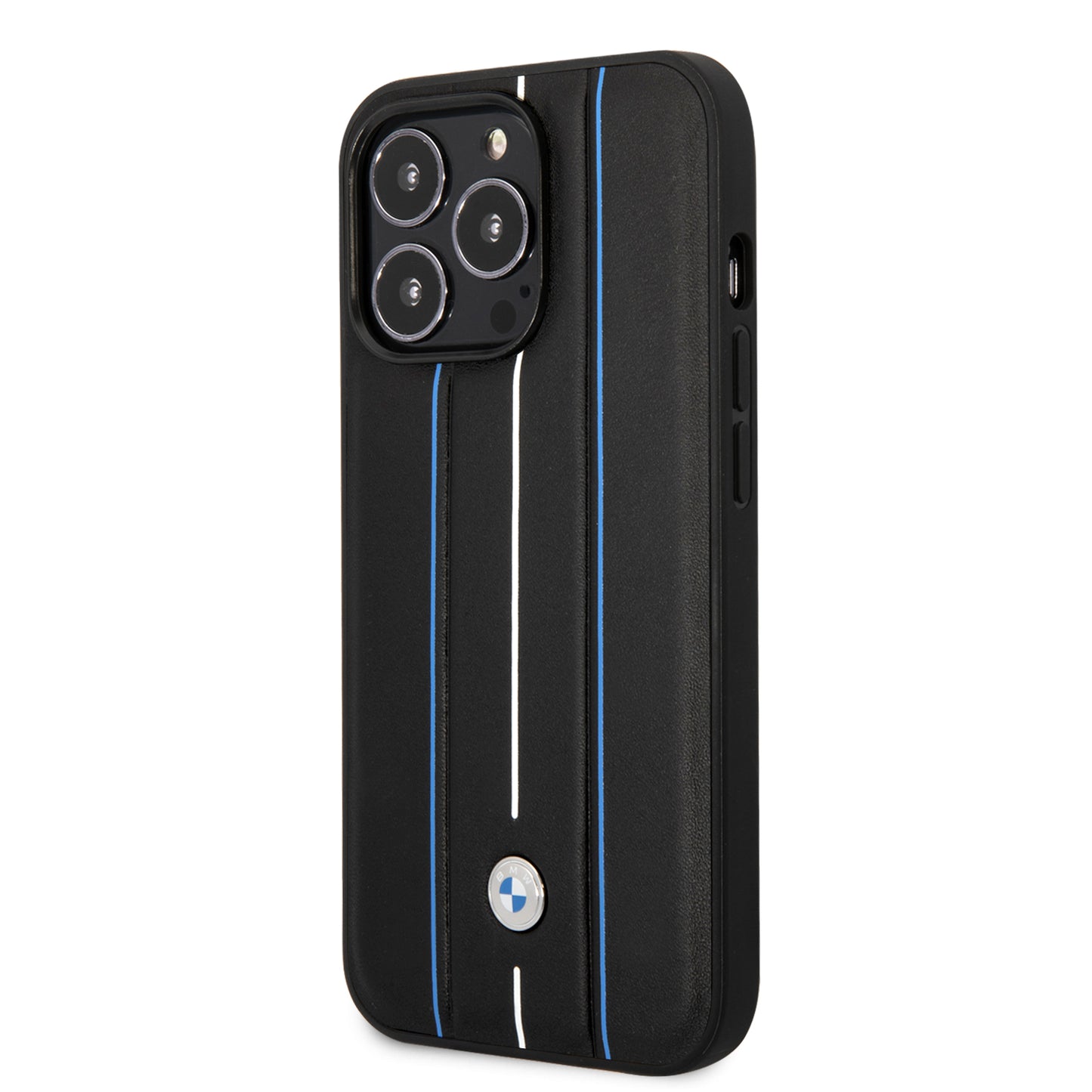 Case BMW Pista para iPhone 14 Pro - Negra | Estilo Deportivo y Protección Premium