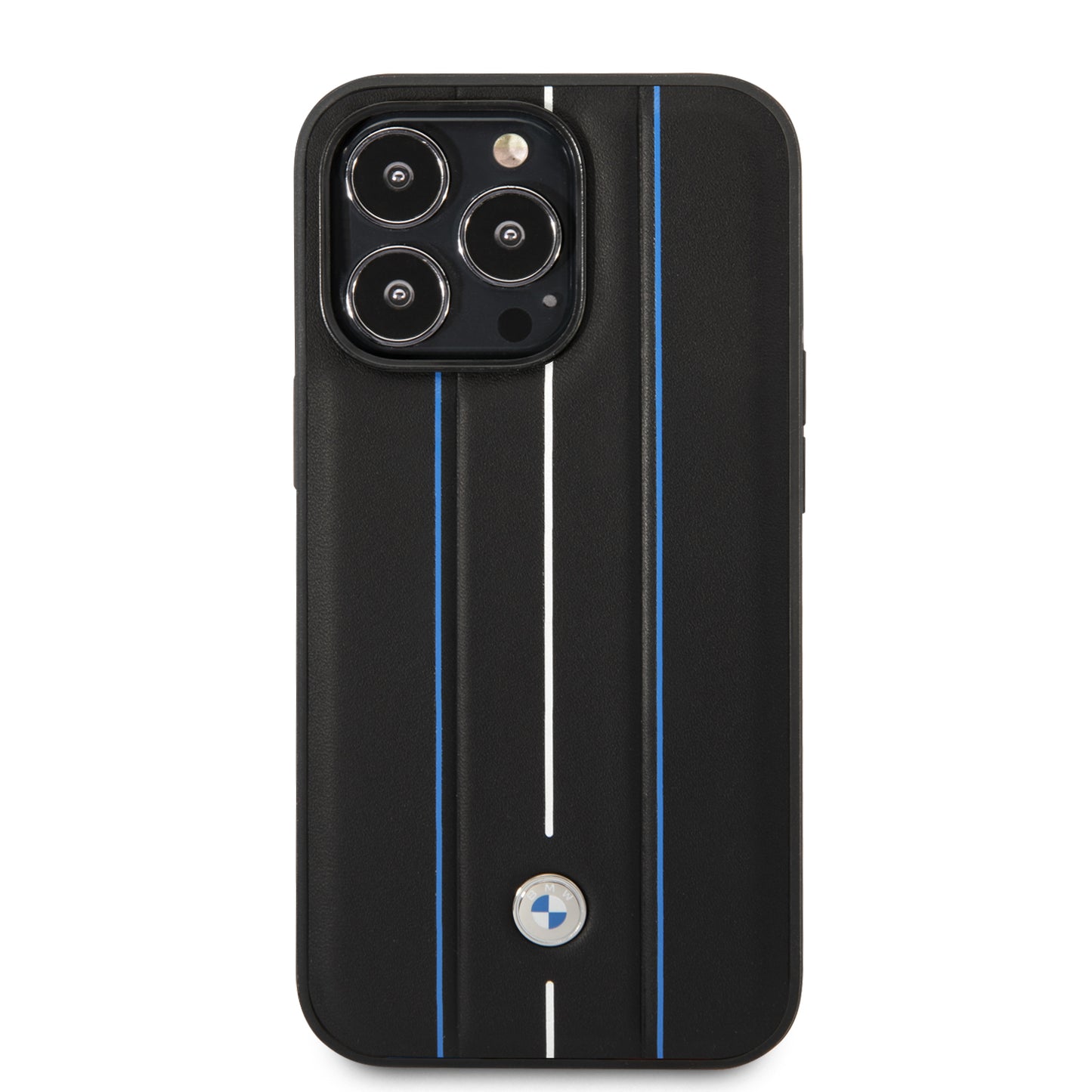 Case BMW Pista para iPhone 14 Pro - Negra | Estilo Deportivo y Protección Premium