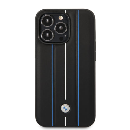 Case BMW Pista para iPhone 14 Pro - Negra | Estilo Deportivo y Protección Premium
