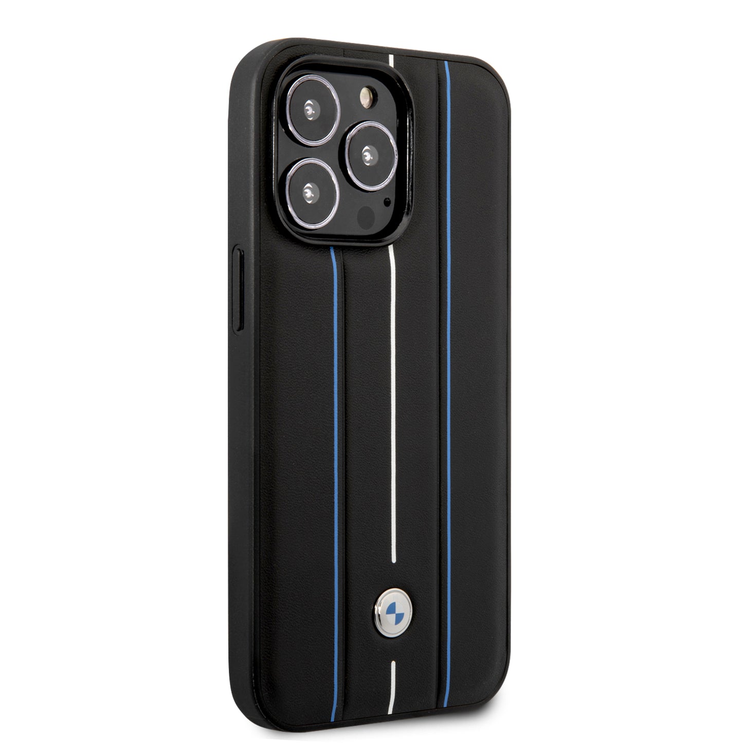 Case BMW Pista para iPhone 14 Pro - Negra | Estilo Deportivo y Protección Premium
