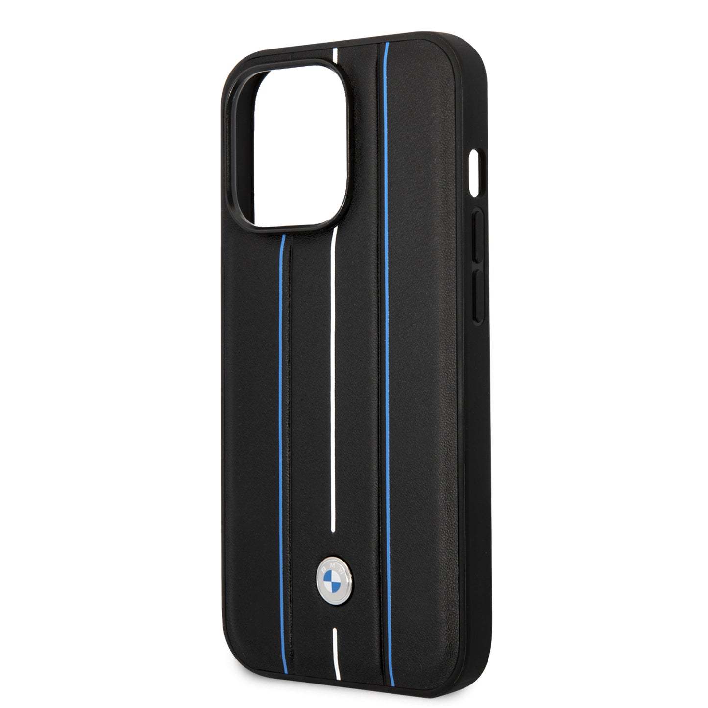 Case BMW Pista para iPhone 14 Pro - Negra | Estilo Deportivo y Protección Premium