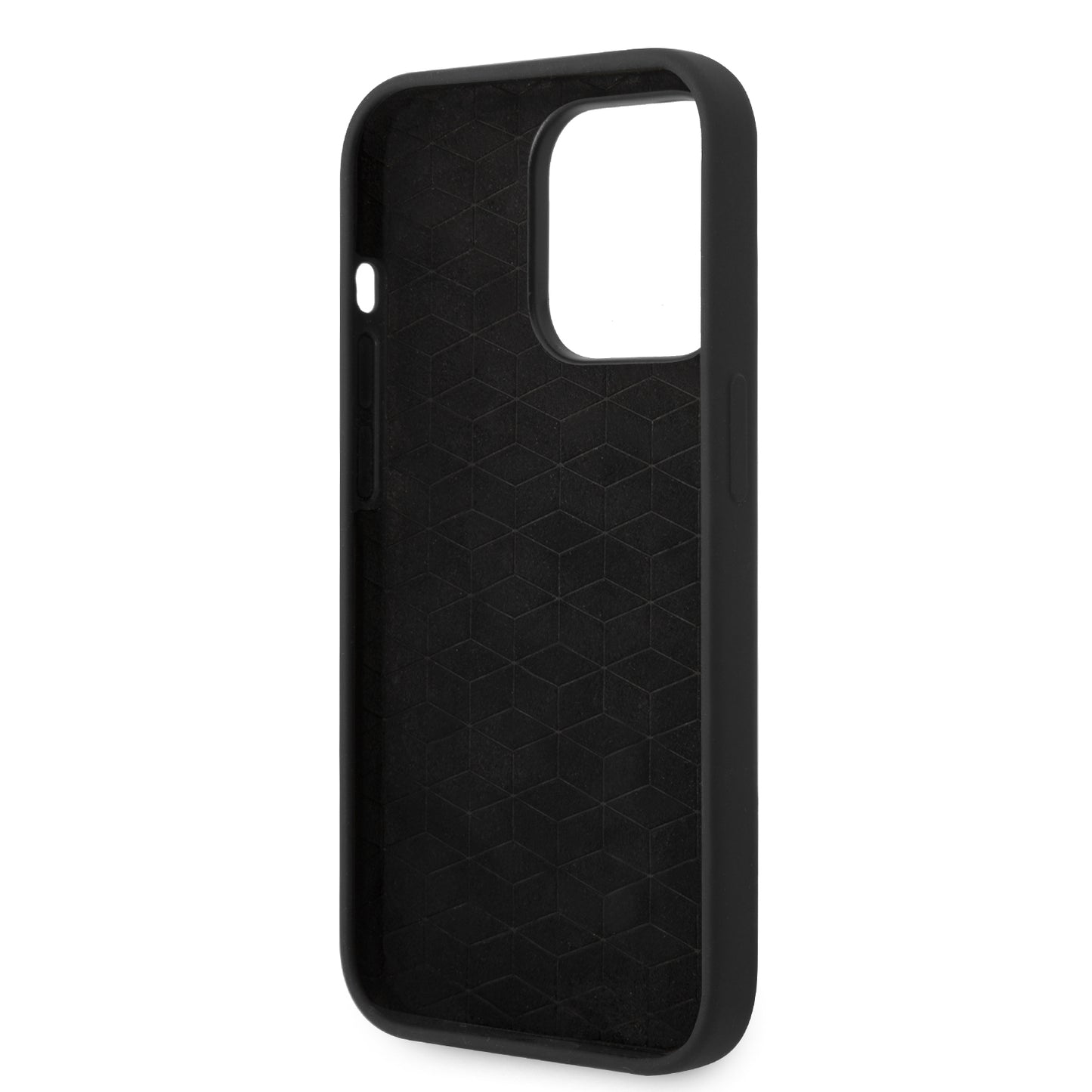 Case BMW Silicon Tricolor para iPhone 14 Pro Negro | Protección y Estilo Exclusivo