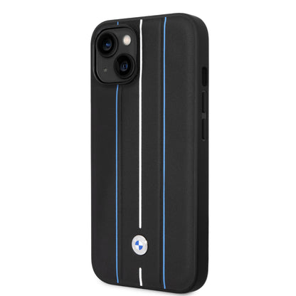Case BMW Pista para iPhone 14 Plus - Negra | Estilo Deportivo y Protección Premium