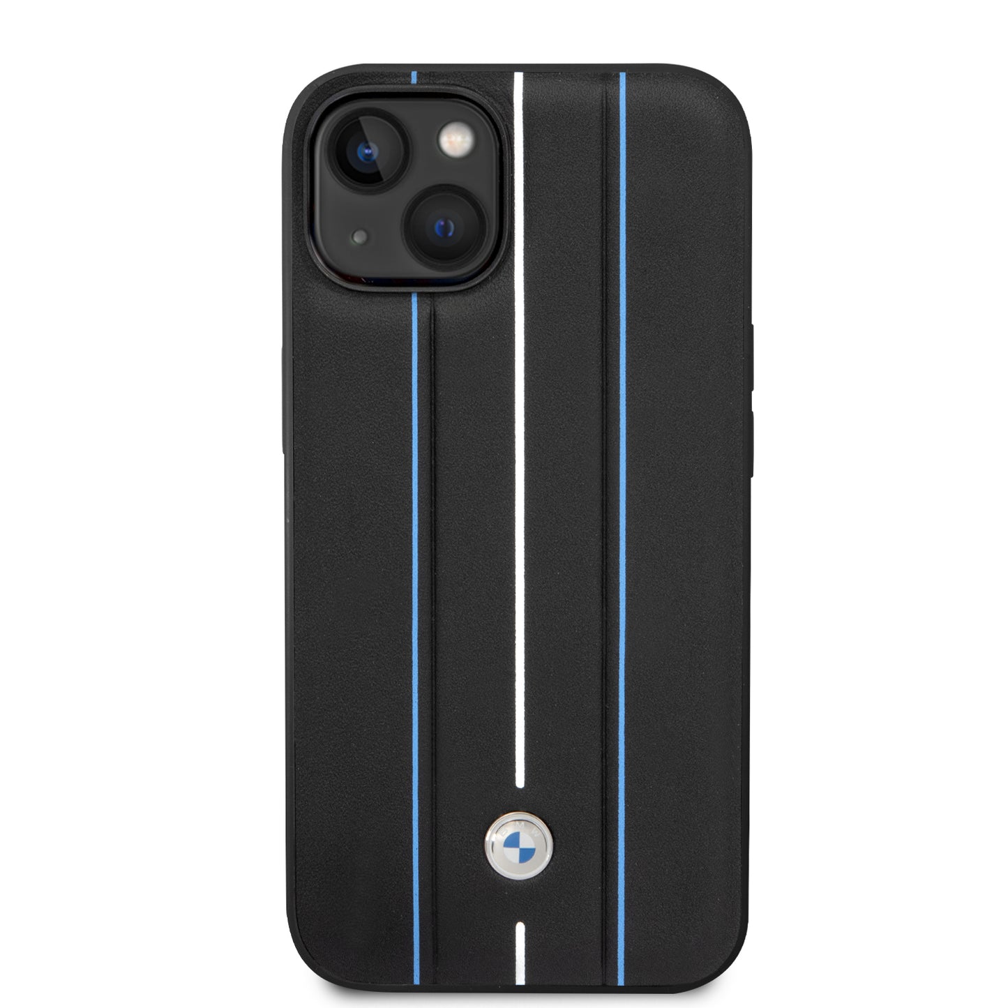 Case BMW Pista para iPhone 14 Plus - Negra | Estilo Deportivo y Protección Premium