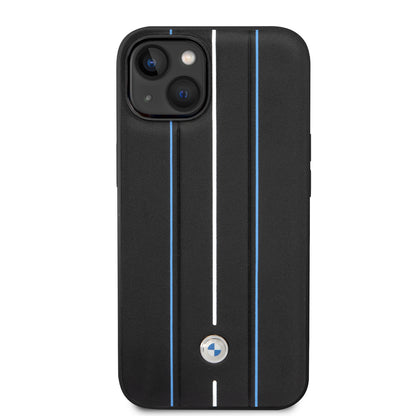 Case BMW Pista para iPhone 14 Plus - Negra | Estilo Deportivo y Protección Premium
