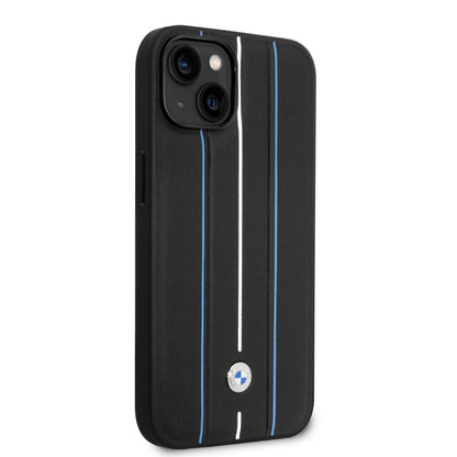 Case BMW Pista para iPhone 14 Plus - Negra | Estilo Deportivo y Protección Premium
