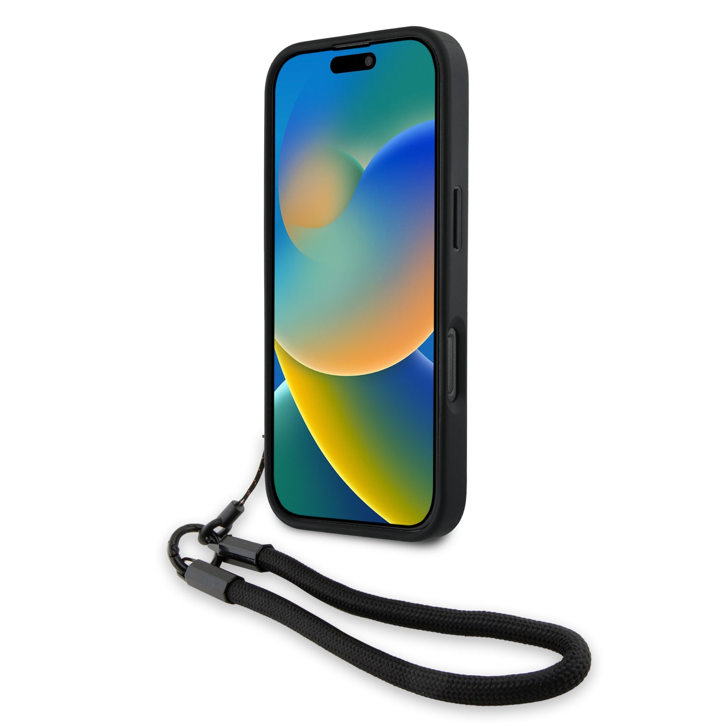 Funda BMW de Cuero Genuino con Logo 3D para iPhone 16 Pro - Azul | Case Original