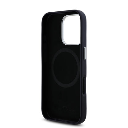 Funda BMW de Lujo con Logotipo Metálico para iPhone 16 Pro Max - Azul | Case Original
