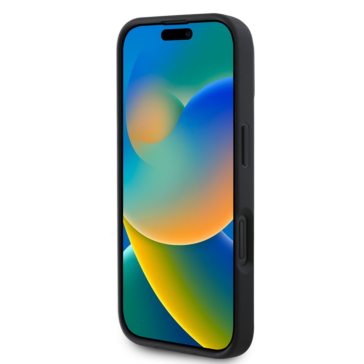 Funda BMW con Líneas Tricolor M Sport para iPhone 16 Pro Max - Blanco | Case Original