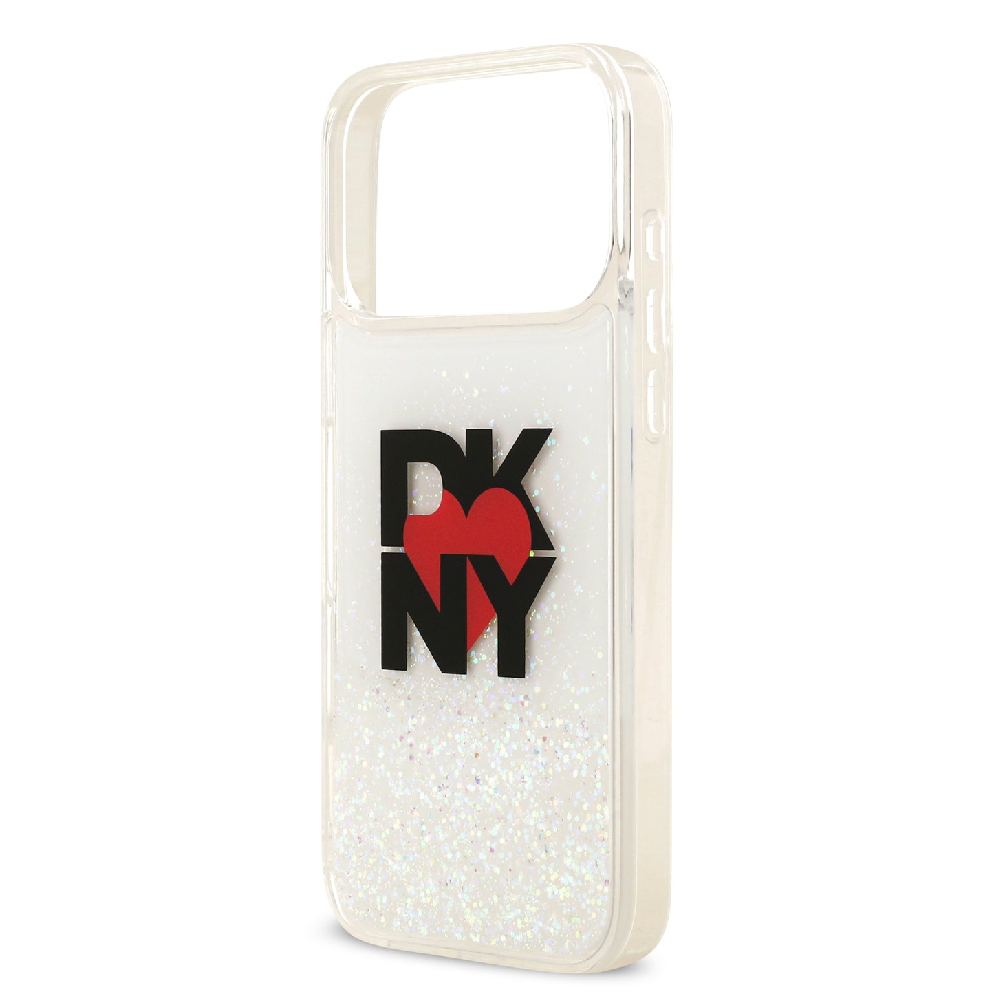 Case DKNY Liquid Glitter para iPhone 17 Pro Max | Funda Brillante a Prueba de Golpes