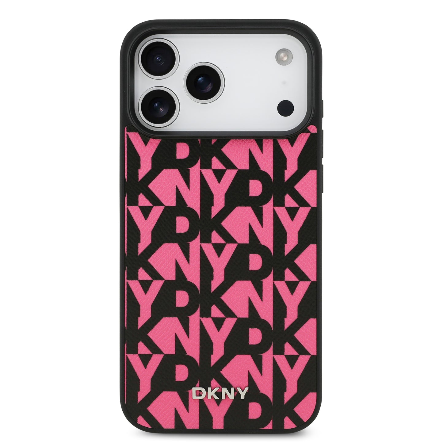 Funda DKNY de Piel PU Estilo Cuadros para iPhone 17 Pro Max | Case Premium 44