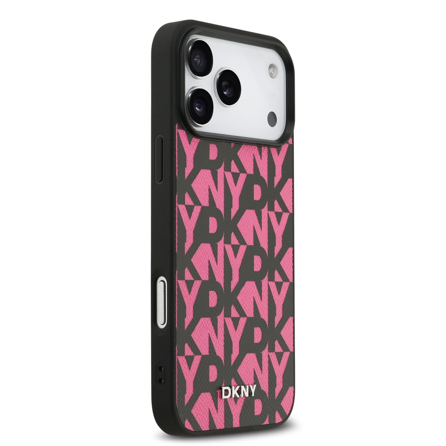 Funda DKNY de Piel PU Estilo Cuadros para iPhone 17 Pro Max | Case Premium 44