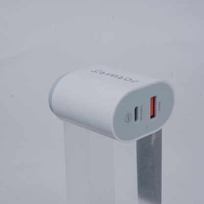 Cargador Forward de Pared con Cable 3 en 1 Universal | Carga Rápida para iPhone, USB-C y USB