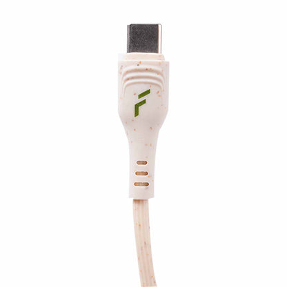 Cable Forward Sustentable Tipo C a C Blanco | Carga Rápida y Eco-Friendly