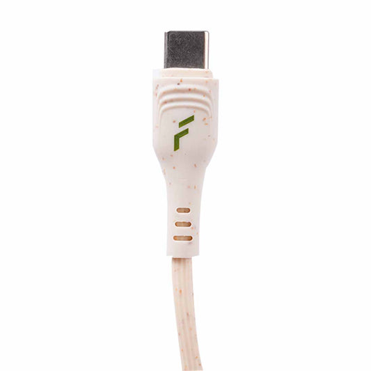 Cable Forward Sustentable Tipo C a C Blanco | Carga Rápida y Eco-Friendly