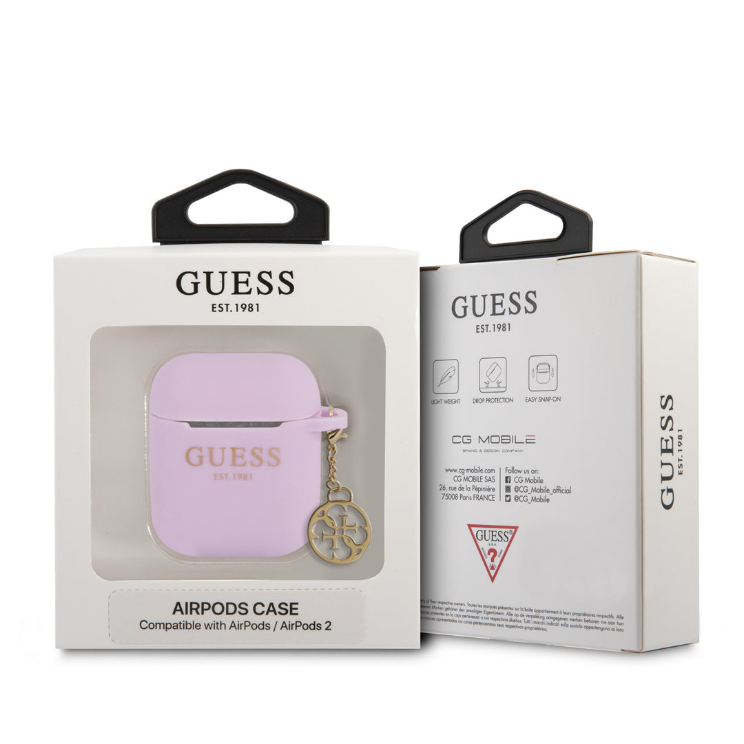 Funda Guess AirPods 1/2 Morado